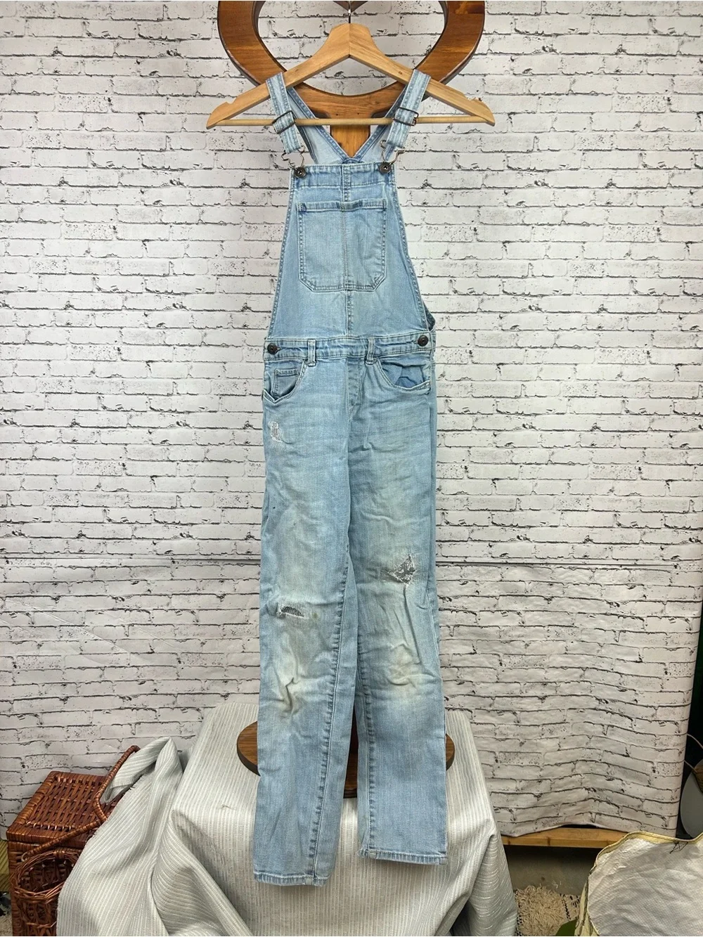 OshKosh B'gosh | Kids Light Blue Denim Overalls size 12